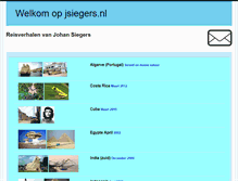 Tablet Screenshot of jsiegers.nl